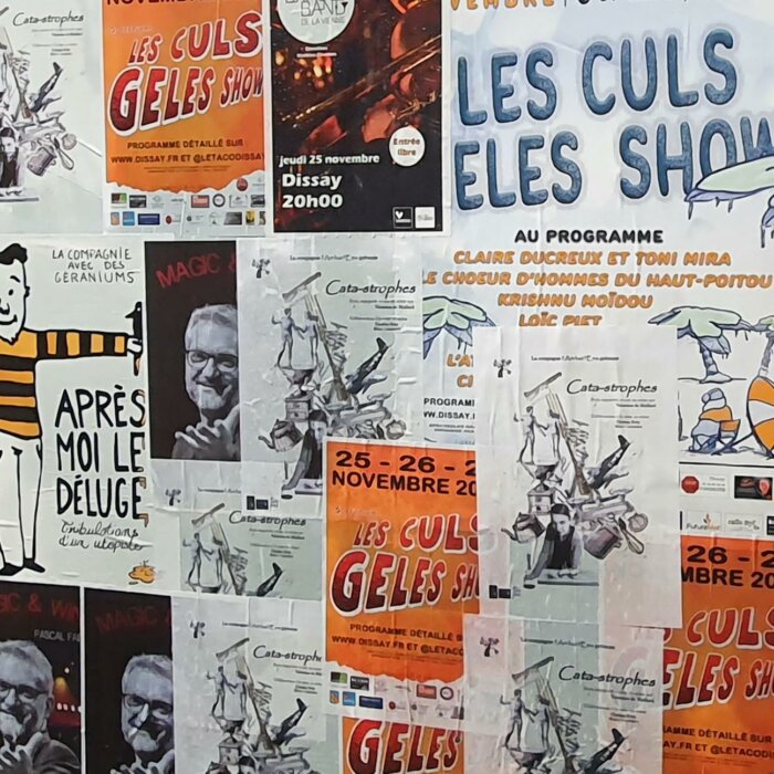 Anciennes affiches des culs gelés