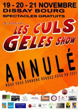 Festival des Culs gelés show 2020 annulé