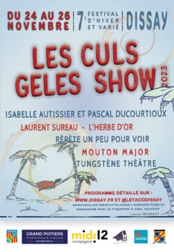 Affiches du festival des culs gelés show 2023