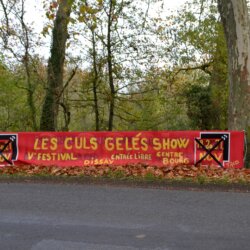 Banderole des Culs gelés show